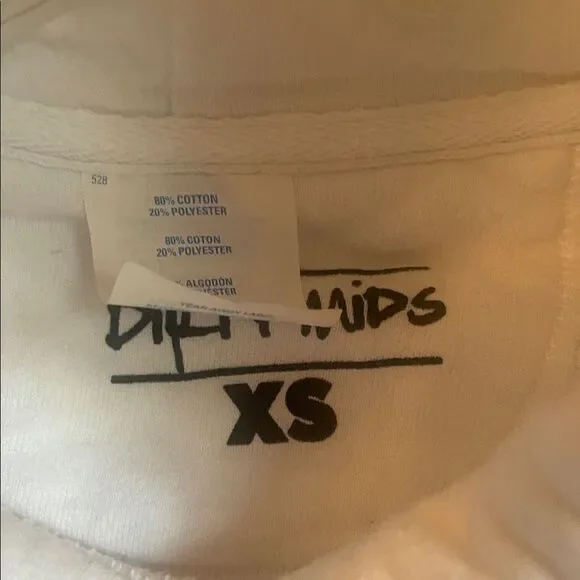 Dirty Mids baseball Logo Kids Hoodie size xs - Picture 2 of 4